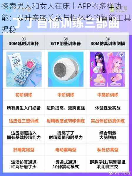 探索男人和女人在床上APP的多样功能:提升亲密关系与性体验的智能工具揭秘
