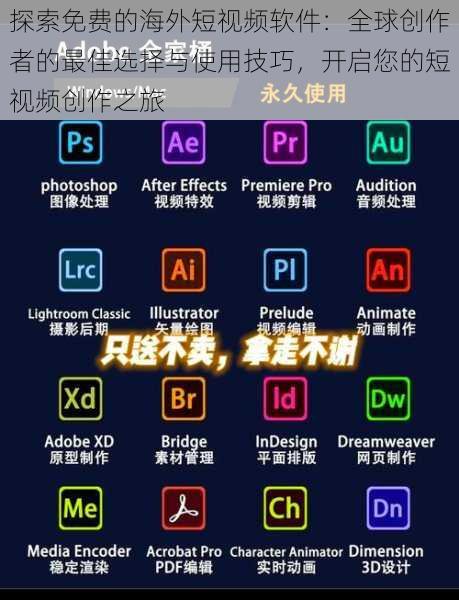 探索免费的海外短视频软件：全球创作者的最佳选择与使用技巧，开启您的短视频创作之旅