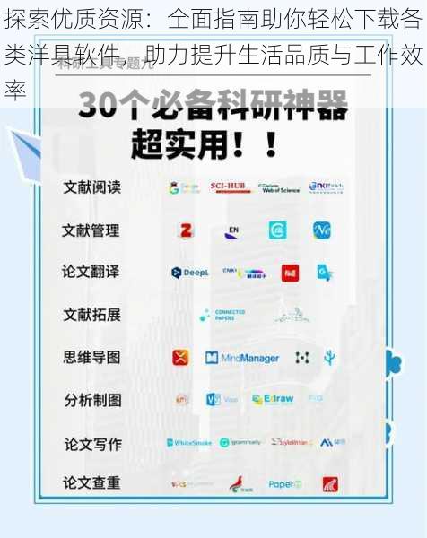 探索优质资源:全面指南助你轻松下载各类洋具软件,助力提升生活品质与工作效率