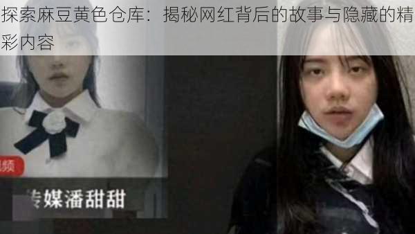 探索麻豆黄色仓库:揭秘网红背后的故事与隐藏的精彩内容