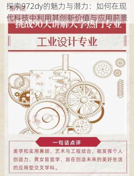 探索972dy的魅力与潜力:如何在现代科技中利用其创新价值与应用前景